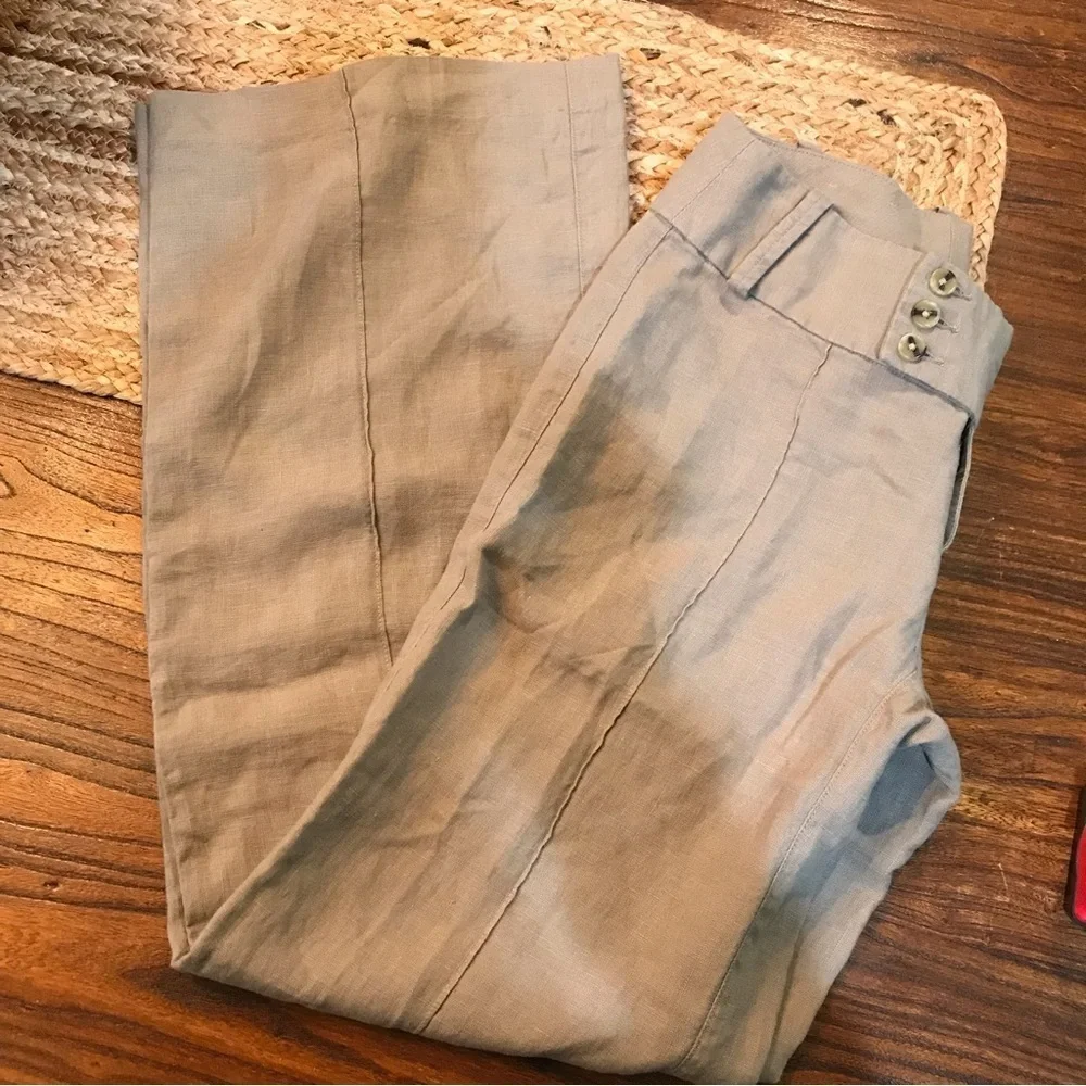 ▪️Banana Republic Wide Leg Linen Pants